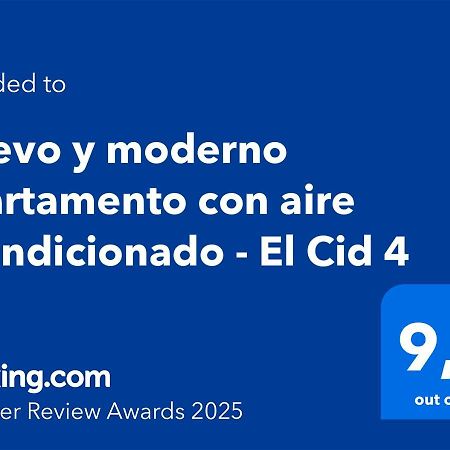 Nuevo Y Moderno Apartamento Con Aire Acondicionado - El Cid 4 Burriana Bagian luar foto