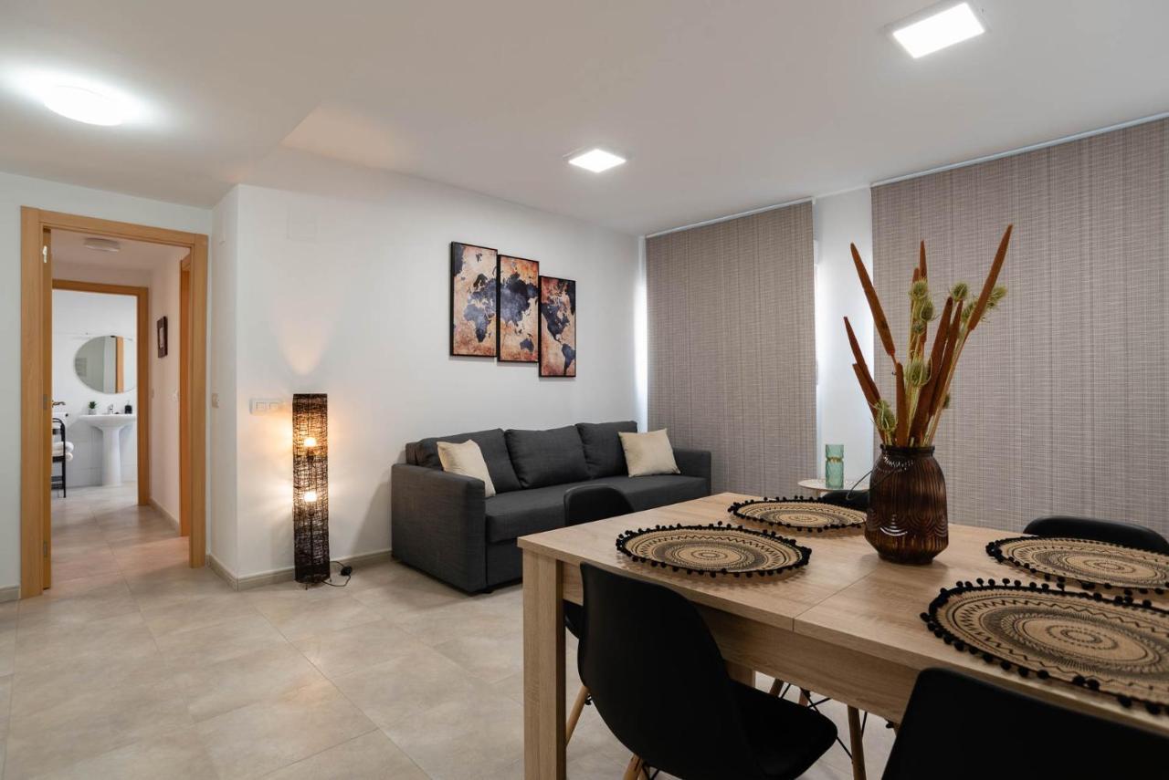 Nuevo Y Moderno Apartamento Con Aire Acondicionado - El Cid 4 Burriana Bagian luar foto