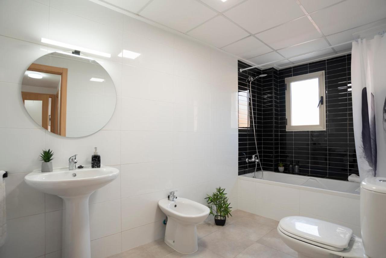 Nuevo Y Moderno Apartamento Con Aire Acondicionado - El Cid 4 Burriana Bagian luar foto