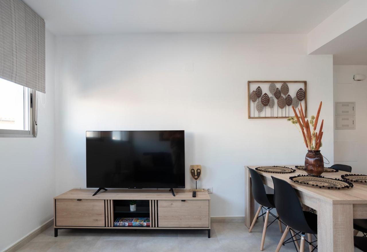 Nuevo Y Moderno Apartamento Con Aire Acondicionado - El Cid 4 Burriana Bagian luar foto