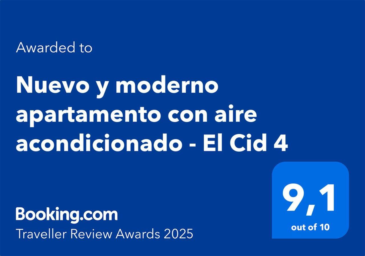 Nuevo Y Moderno Apartamento Con Aire Acondicionado - El Cid 4 Burriana Bagian luar foto